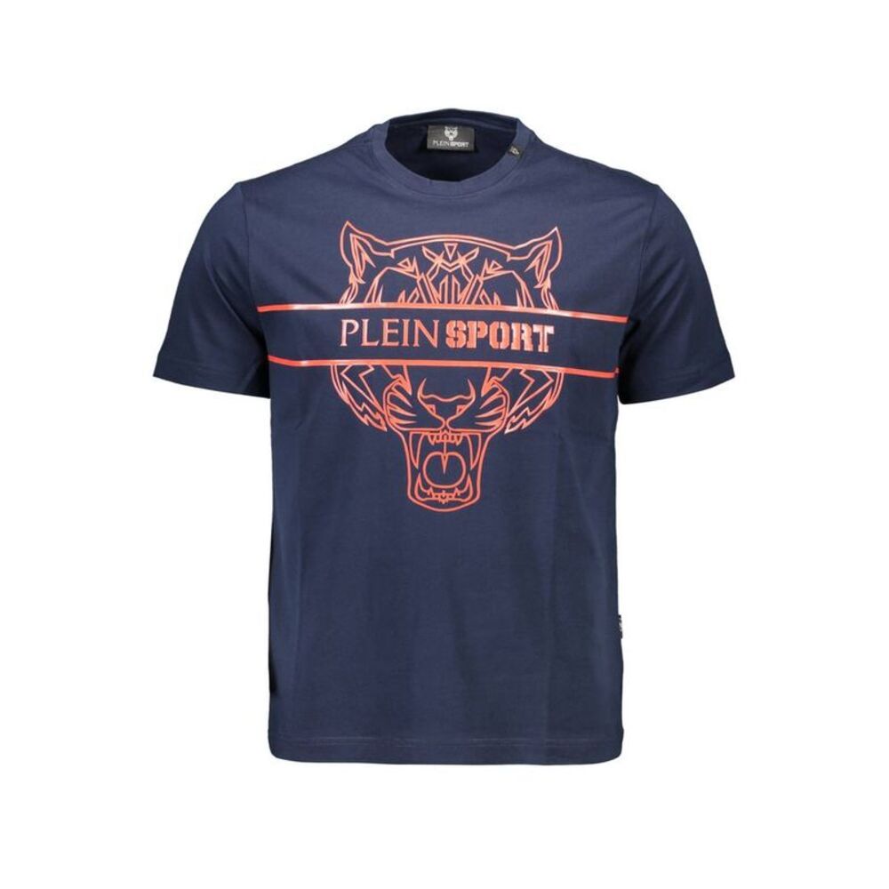 Plein Sport Blue Cotton Men's Men's T-Shirt